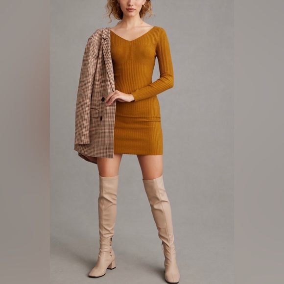 Daily Practice by Anthropologie Ribbed Dress - Picture 3 of 11